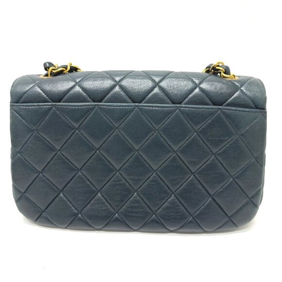 CHANEL Quilted Vintage Double Chain CC Matelasse CC Mark Chain Bag Shoulder ... - Picture 11 of 14